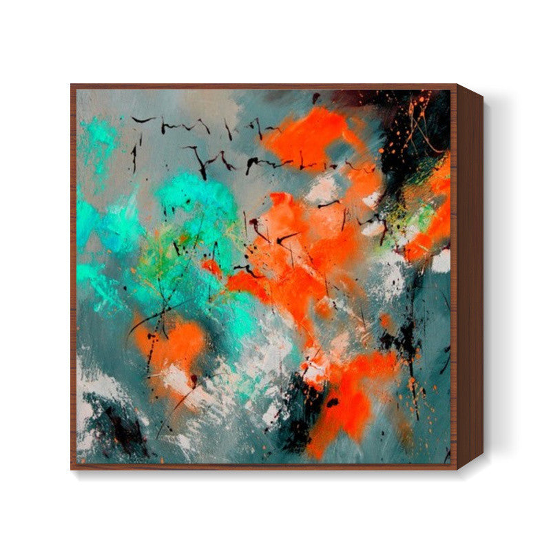 abstract 9070 Square Art Prints