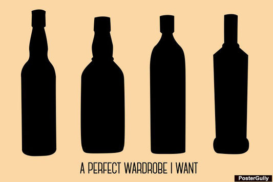 Wall Art, Perfect Wardrobe!#Bottlelove Artwork