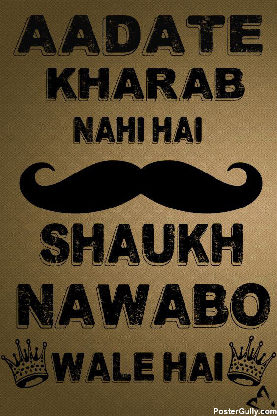 Brand New Designs, Shaukh Nawabo Wale Artwork