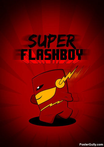 Brand New Designs, Super Flash Boy Artwork