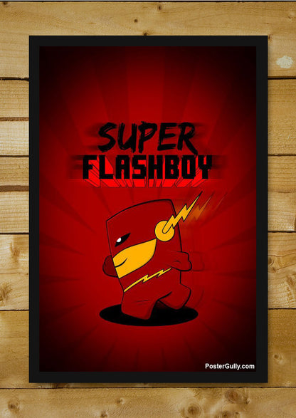 Brand New Designs, Super Flash Boy Artwork