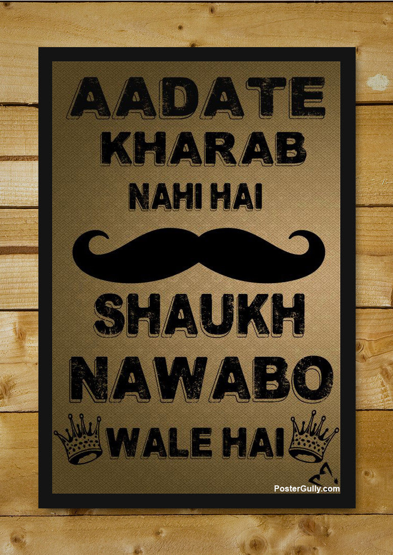 Brand New Designs, Shaukh Nawabo Wale Artwork