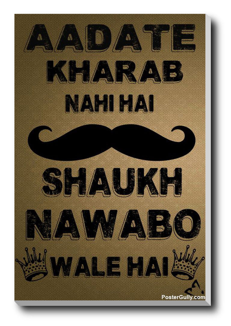 Brand New Designs, Shaukh Nawabo Wale Artwork