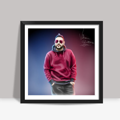 Badshah 3D DigiPaint Square Art Prints