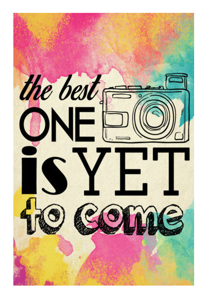 Wall Art, Vintage Camera Quote Wall Art