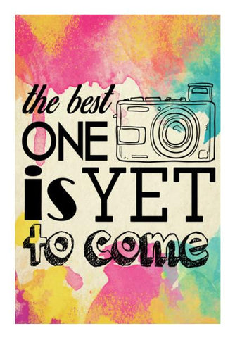 PosterGully Specials, Vintage Camera Quote Wall Art