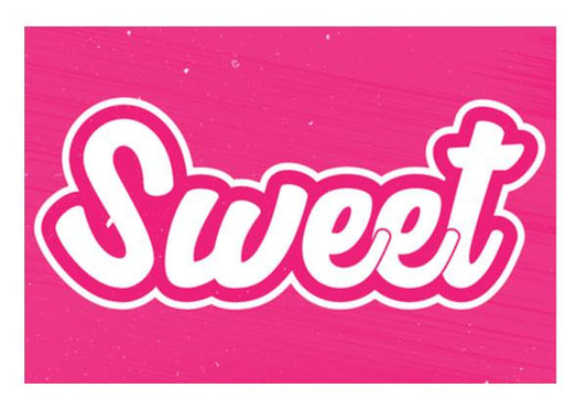 PosterGully Specials, Sweet typography Wall Art