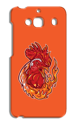 Rooster On Fire Redmi 2 Cases