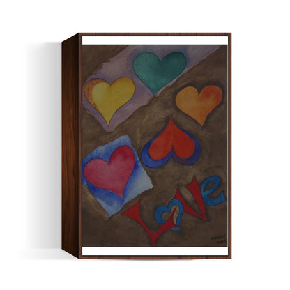 Love is Here Wall Art