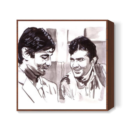 Zindagi badi honi chahiye, lambi nahin Square Art Prints