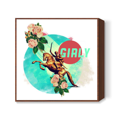 Girly Square Art | Deepikah R B