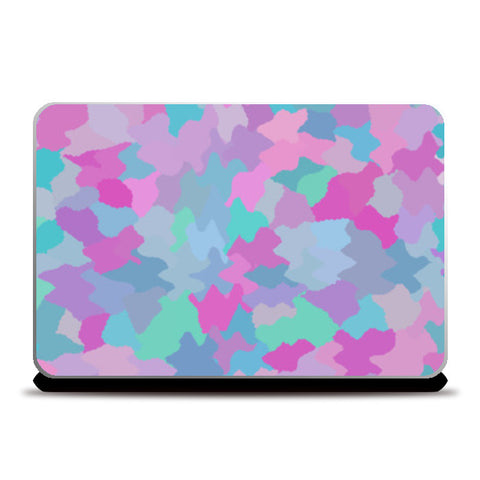 Pastel Camouflage Modern Design  Laptop Skins