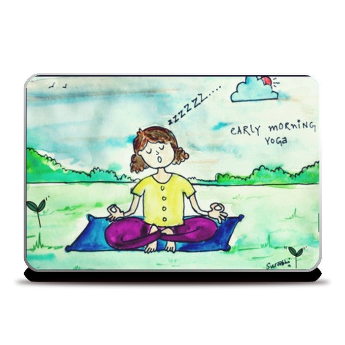 LazyMorning Laptop Skins