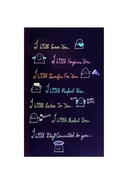 Wall Art, Valentines Day Promise Wall Art