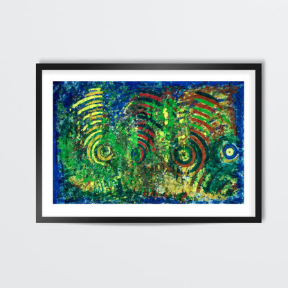 abstract eyes Wall Art