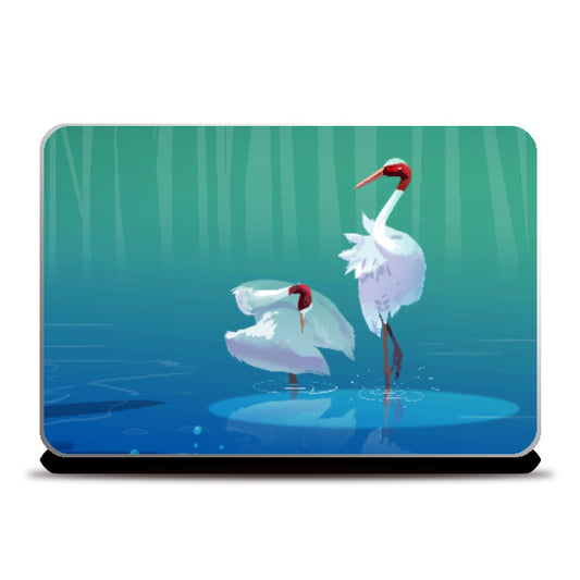 Laptop Skins, Water Bird Laptop Skin | Raviraj Kumbhar, - PosterGully