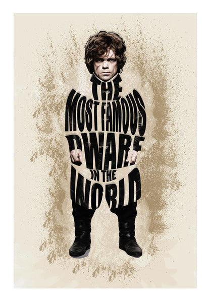 Tyrion The Famous Dwarf Wall Art