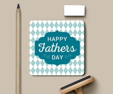 Fathers Day With Shape Pattern | #Fathers Day Special  Coasters