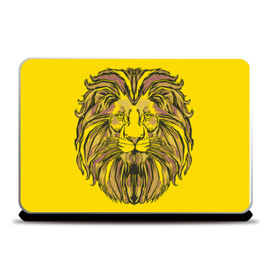 Lion Pop Art Laptop Skins