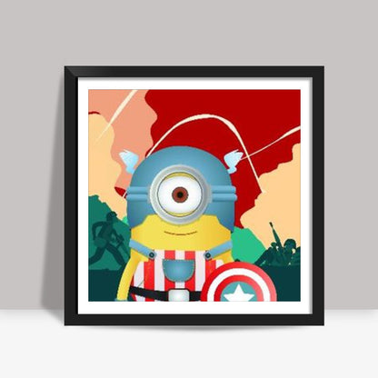 Minion Captian America Artwork