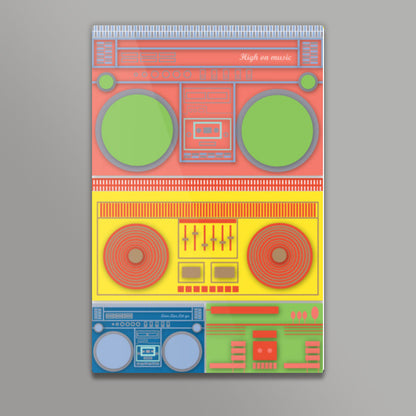 Boom Box Mania ! Wall Art