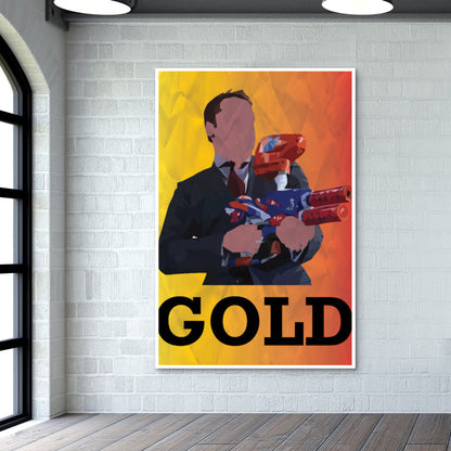 Ari Gold Wall Art