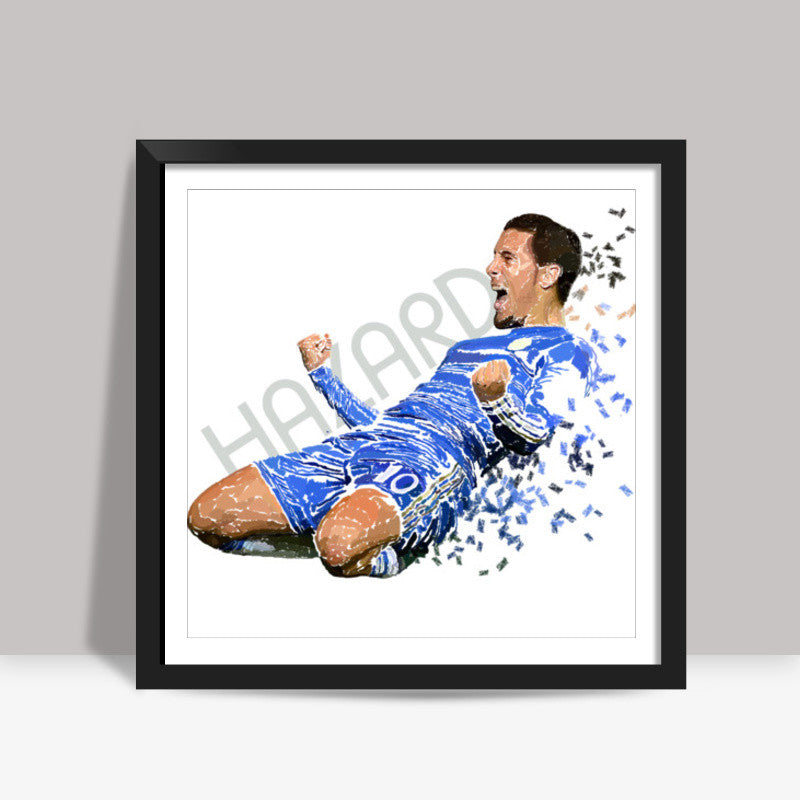 Eden Hazard Chelsea Square Art