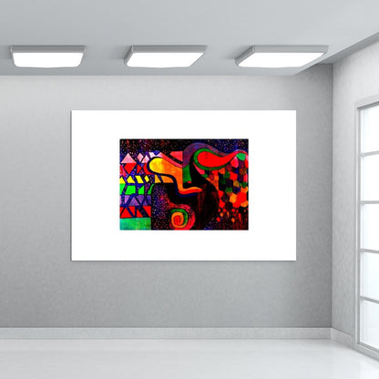 dream of maya Wall Art