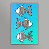 Fish Patterns Wall Art