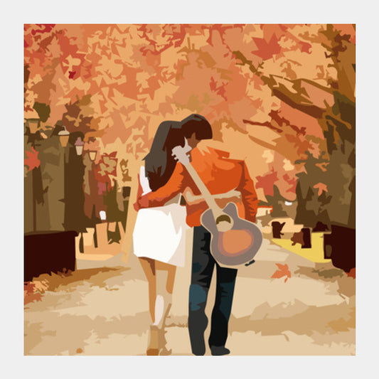 Square Art Prints, Romance Square Art Prints