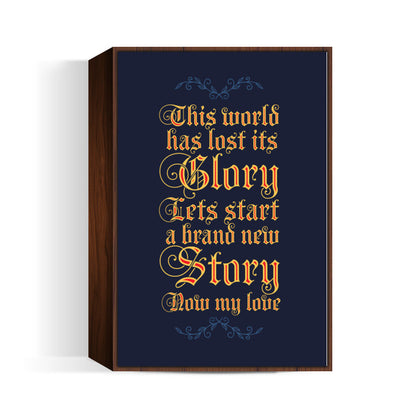 A new story Wall Art