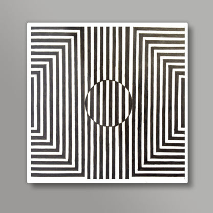 illusion Square Art Prints