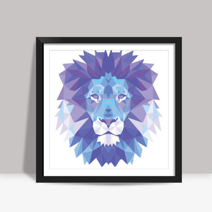 KING LION Square Art Prints