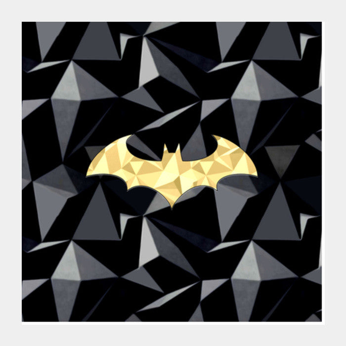 Square Art Prints, Batman Golden Square Art Prints