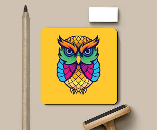 Colorful Owl Coasters