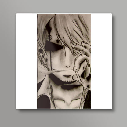 Sanji One Piece Square Art Prints