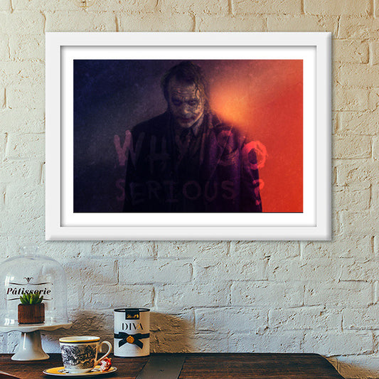 Joker | Why So Serious Premium Italian Wooden Frames