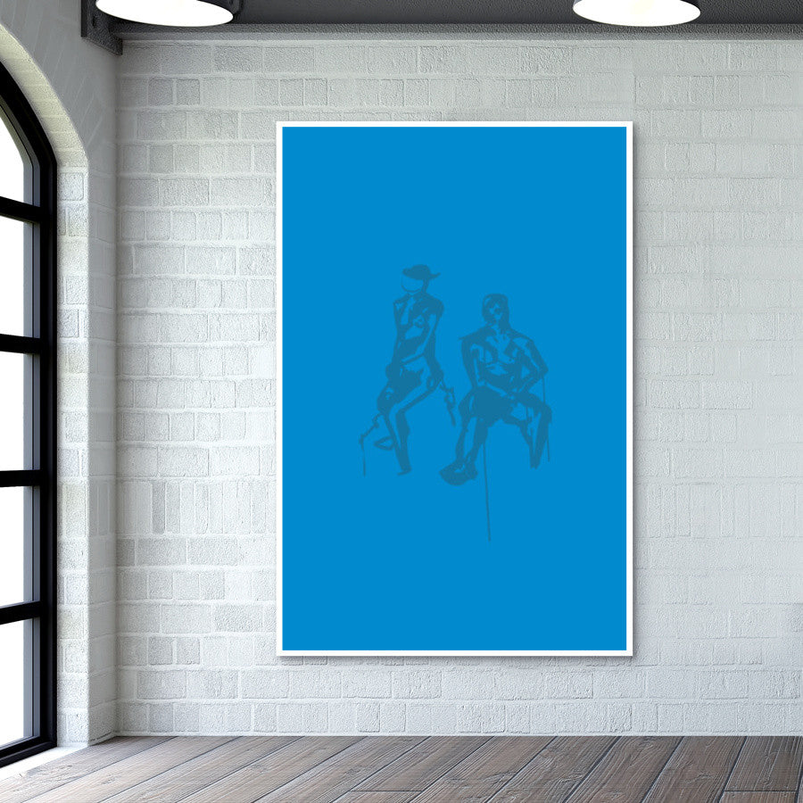 Curing Blues  Wall Art