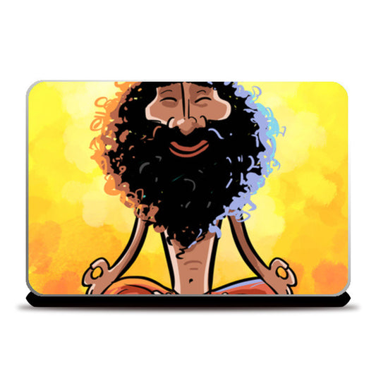 Relax-Asan Yellow Laptop Skins