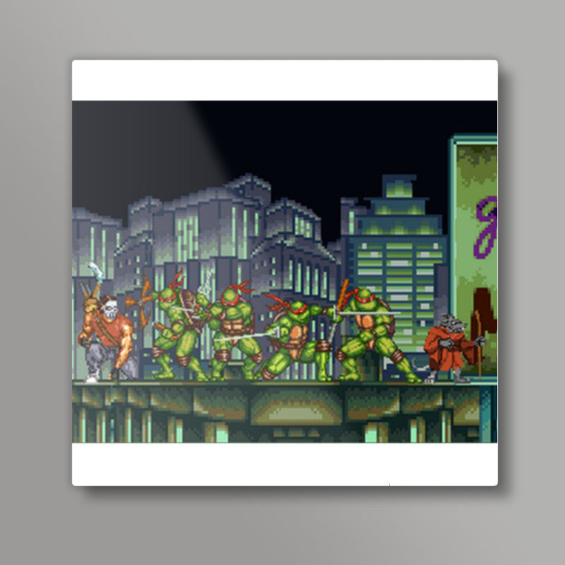 Mirage's Teenage Mutant Ninja Turtles Pixel Art (Colour)