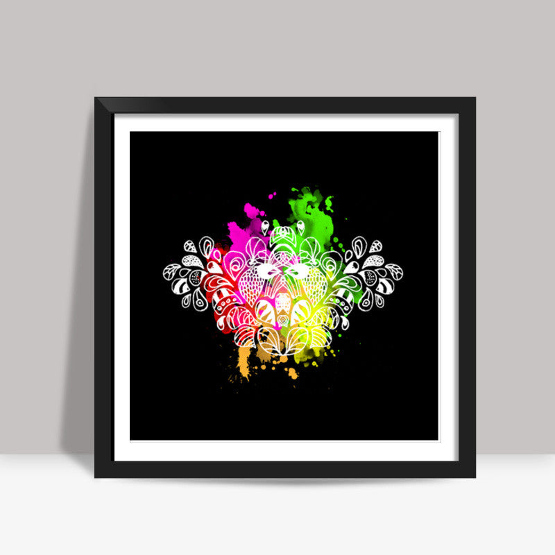 Spread Your Wings ! Square Art Prints