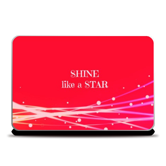 Shine like a STAR Laptop Skins