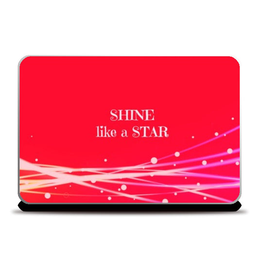 Shine like a STAR Laptop Skins