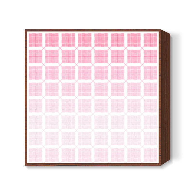 Poppy Pink ! Square Art Prints