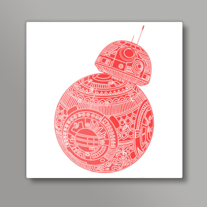 BB8 STAR WARS Square Art Prints