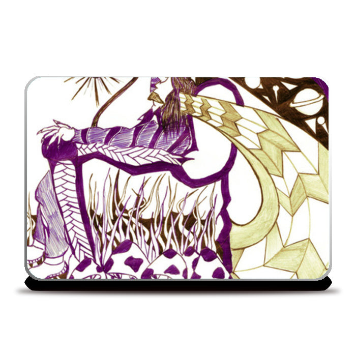 MUSHROOMthrone Laptop Skins