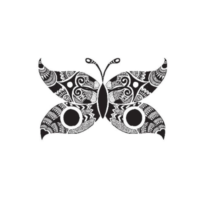 Laptop Skins, butterfly1 Laptop Skin | Vrushali somavanshi, - PosterGully