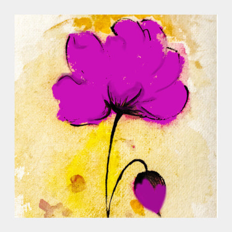 Floral  Water Colour Square Art Prints PosterGully Specials