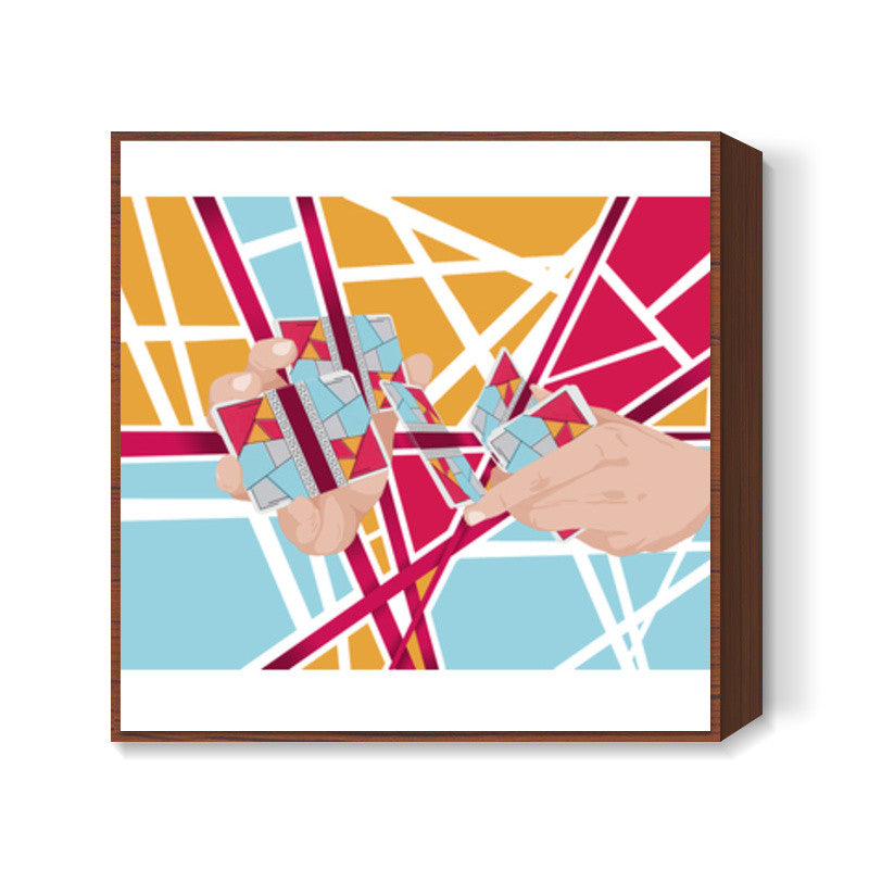 Cardistry Square Art Prints