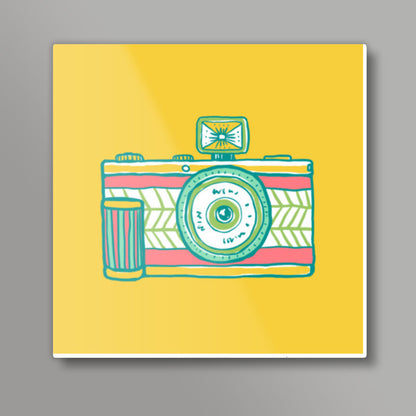 Camera Square Art Prints